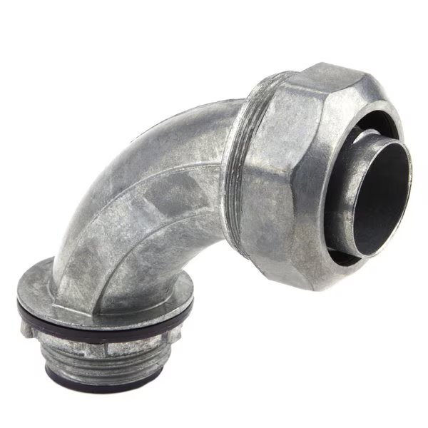 L.H. Dottie 1-1/2'' 90 Degree Insulated Die Cast Liquid Tight Connector, 2PK, L.H. Dottie, Mfr#: LT90150I